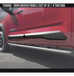 Door Rocker Panels (set of 4) for Toyota Tundra 2022 - 2025